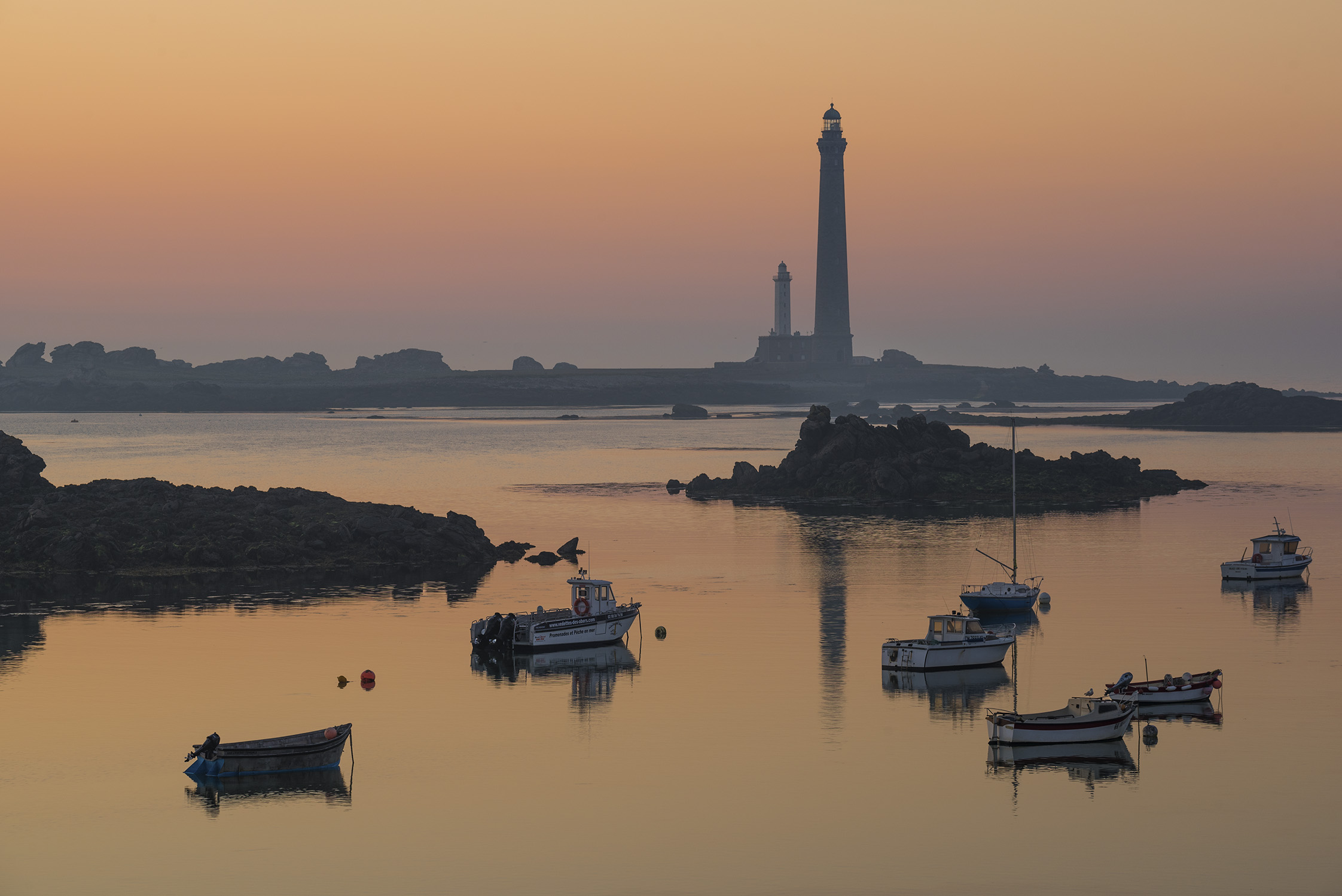 maják Ile Verge, Bretaň / Lighthouse Ile Vierge, Brittany